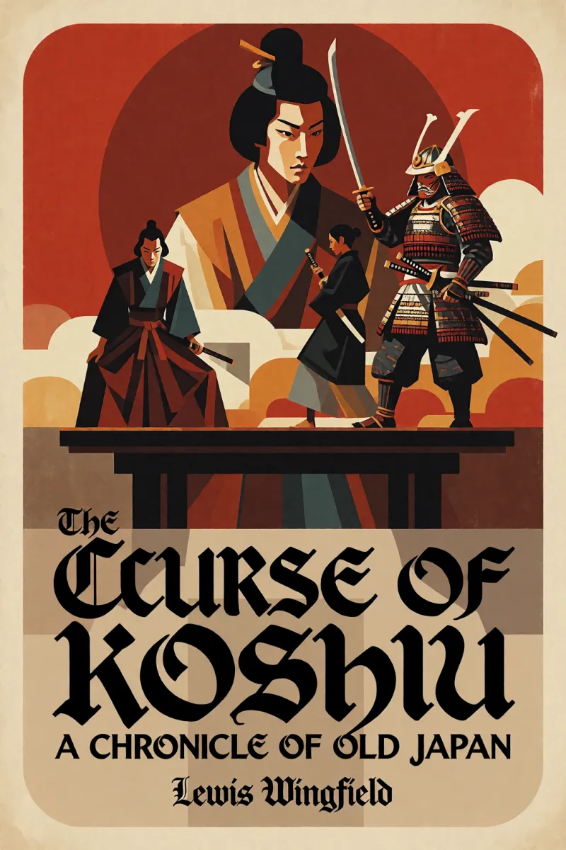 Cover of The Curse of Koshiu: A Chronicle of Old Japan by Lewis Wingfield