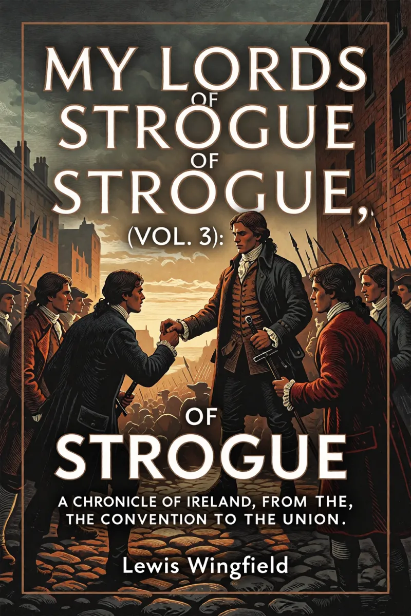 Cover of My Lords of Strogue, Vol. 3 (of 3): A Chronicle of Ireland, from the Convention to the Union by Lewis Wingfield