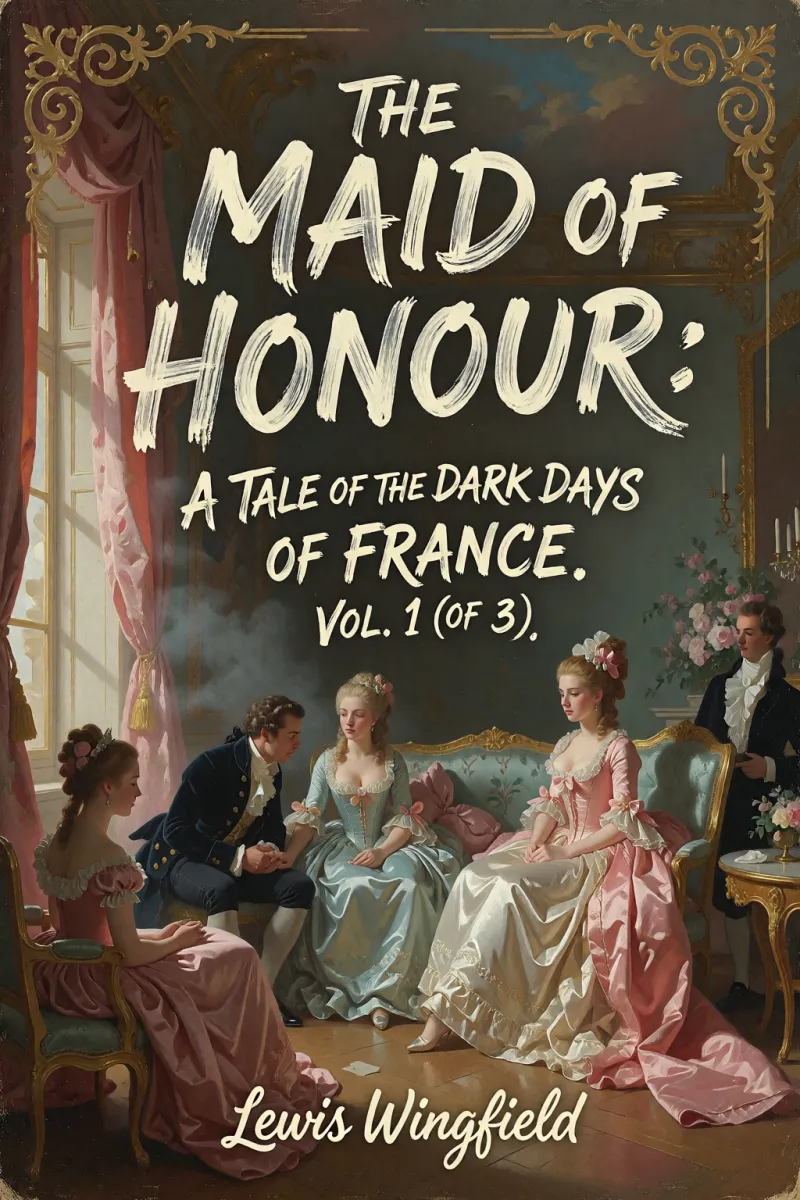 Cover of The Maid of Honour: A Tale of the Dark Days of France. Vol. 1 (of 3) by Lewis Wingfield