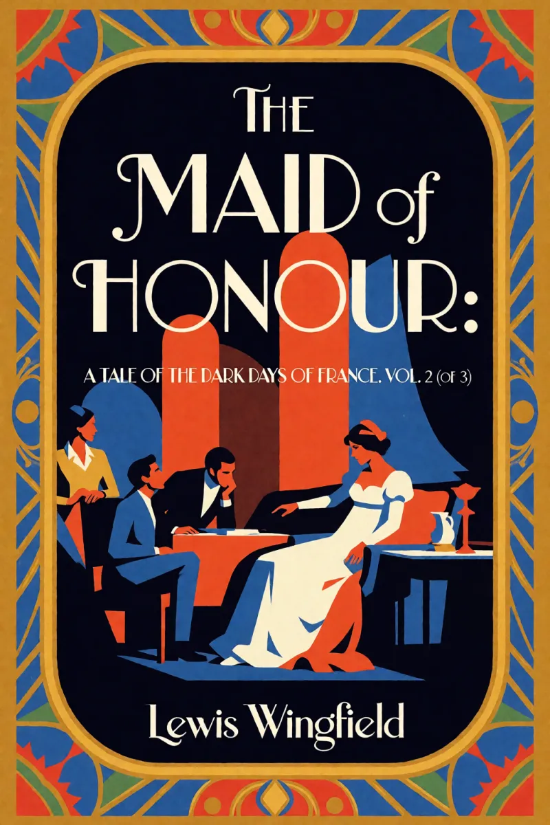 Cover of The Maid of Honour: A Tale of the Dark Days of France. Vol. 2 (of 3) by Lewis Wingfield