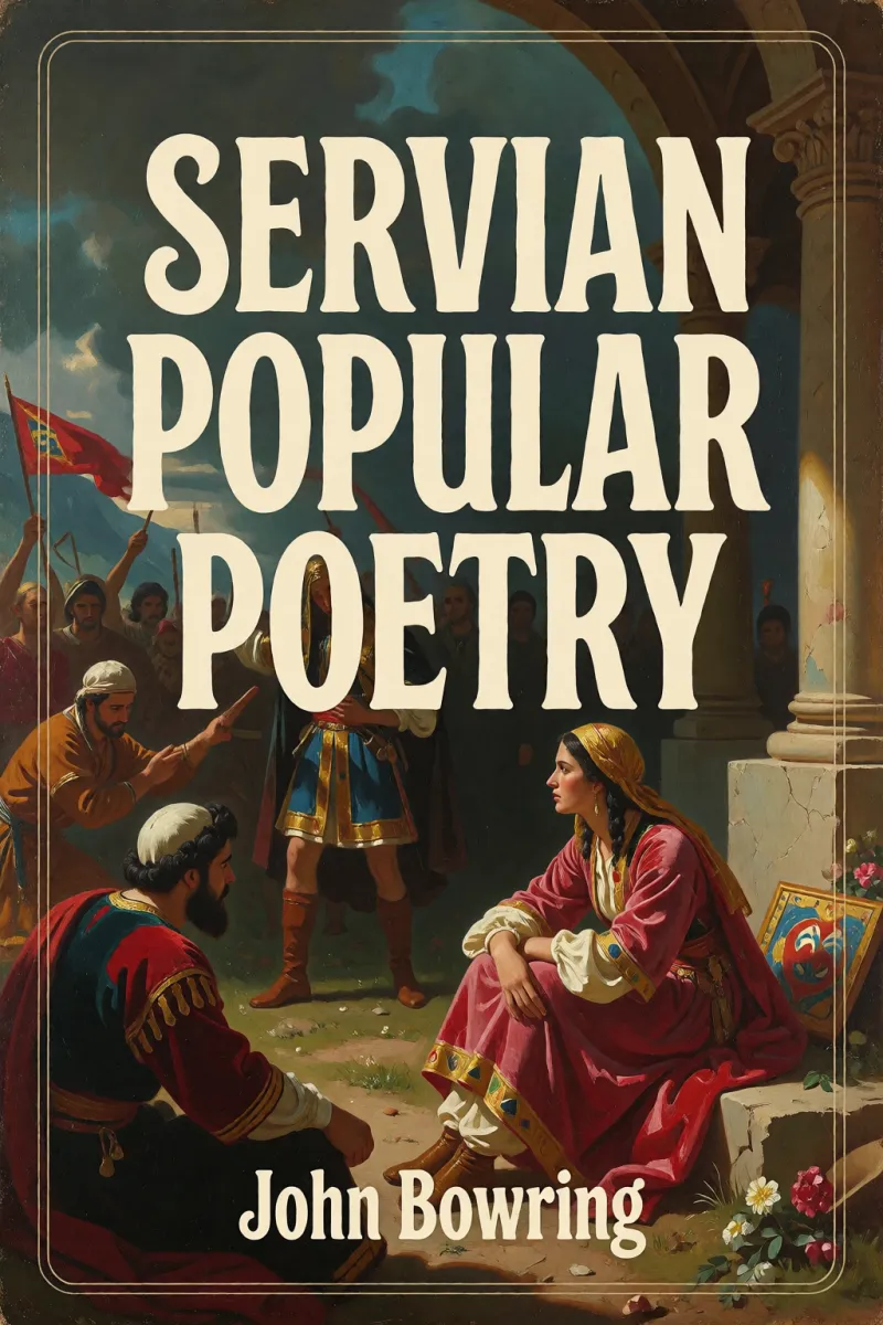 Cover of Servian Popular Poetry by John Bowring