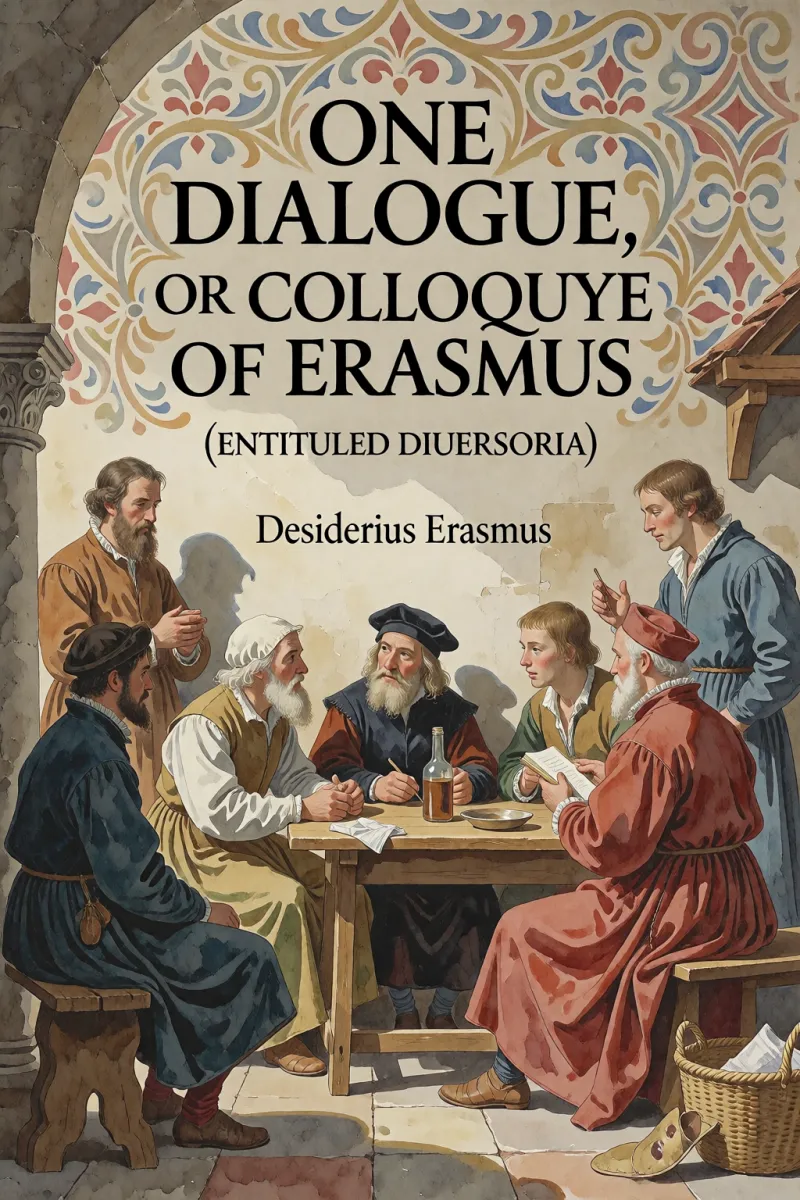 Cover of One dialogue, or Colloquye of Erasmus (entituled Diuersoria) by Desiderius Erasmus