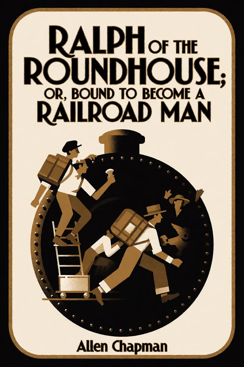 Cover of Ralph of the Roundhouse; Or, Bound to Become a Railroad Man by Allen Chapman