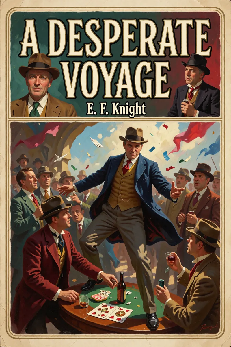 Cover of A Desperate Voyage by E. F. Knight