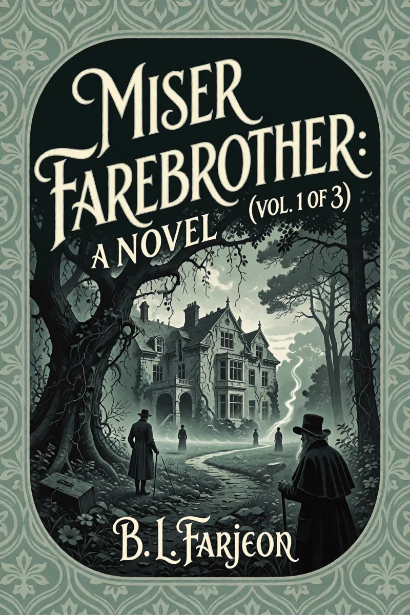 Cover of Miser Farebrother: A Novel (vol. 1 of 3) by B. L. Farjeon