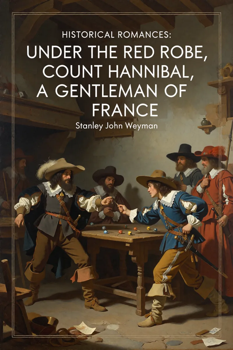 Cover of Historical Romances: Under the Red Robe, Count Hannibal, A Gentleman of France by Stanley John Weyman
