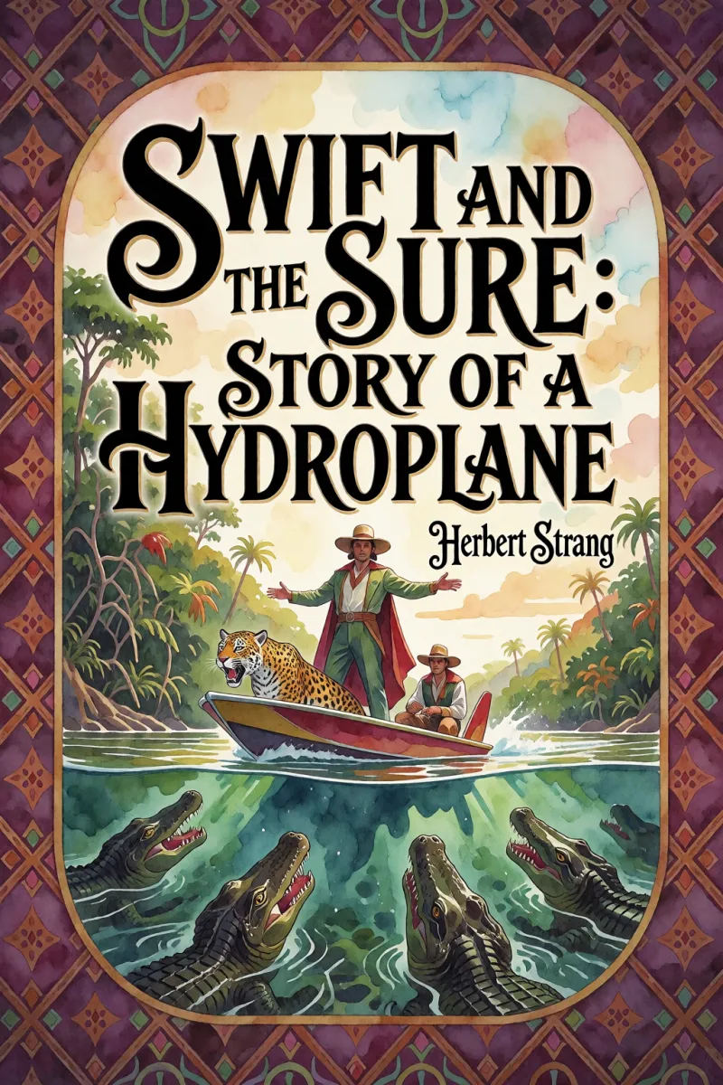 Cover of Swift and Sure: The Story of a Hydroplane by Herbert Strang