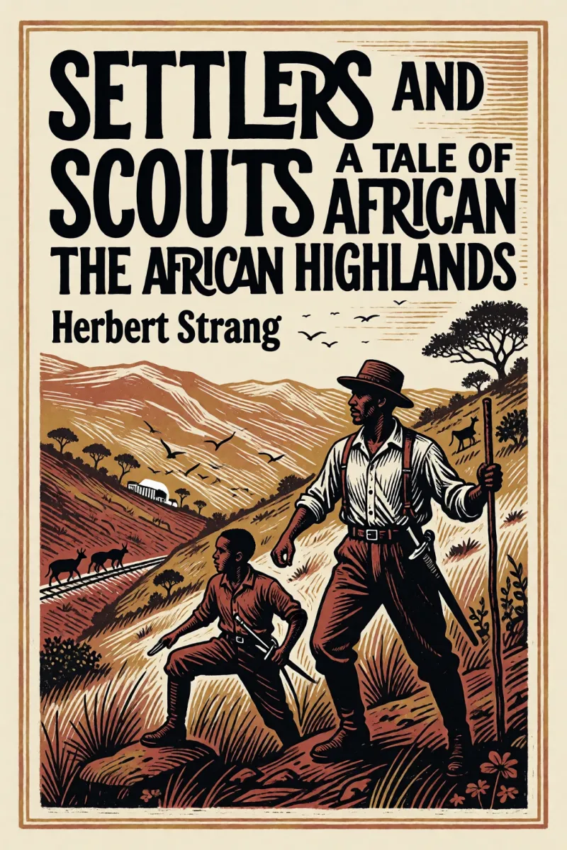 Cover of Settlers and Scouts: A Tale of the African Highlands by Herbert Strang