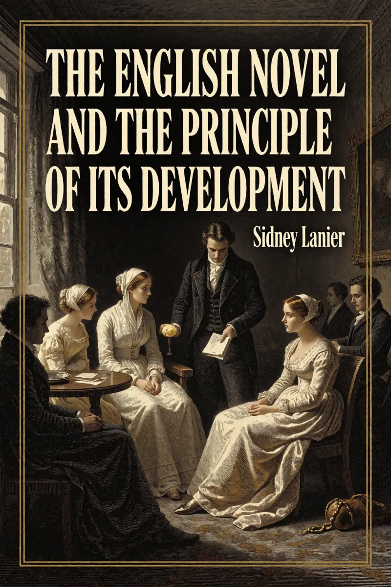 Cover of The English Novel and the Principle of its Development by Sidney Lanier
