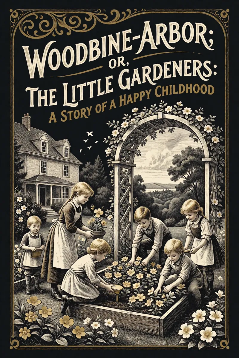 Cover of Woodbine-Arbor; or, The Little Gardeners: A Story of a Happy Childhood by Anonymous
