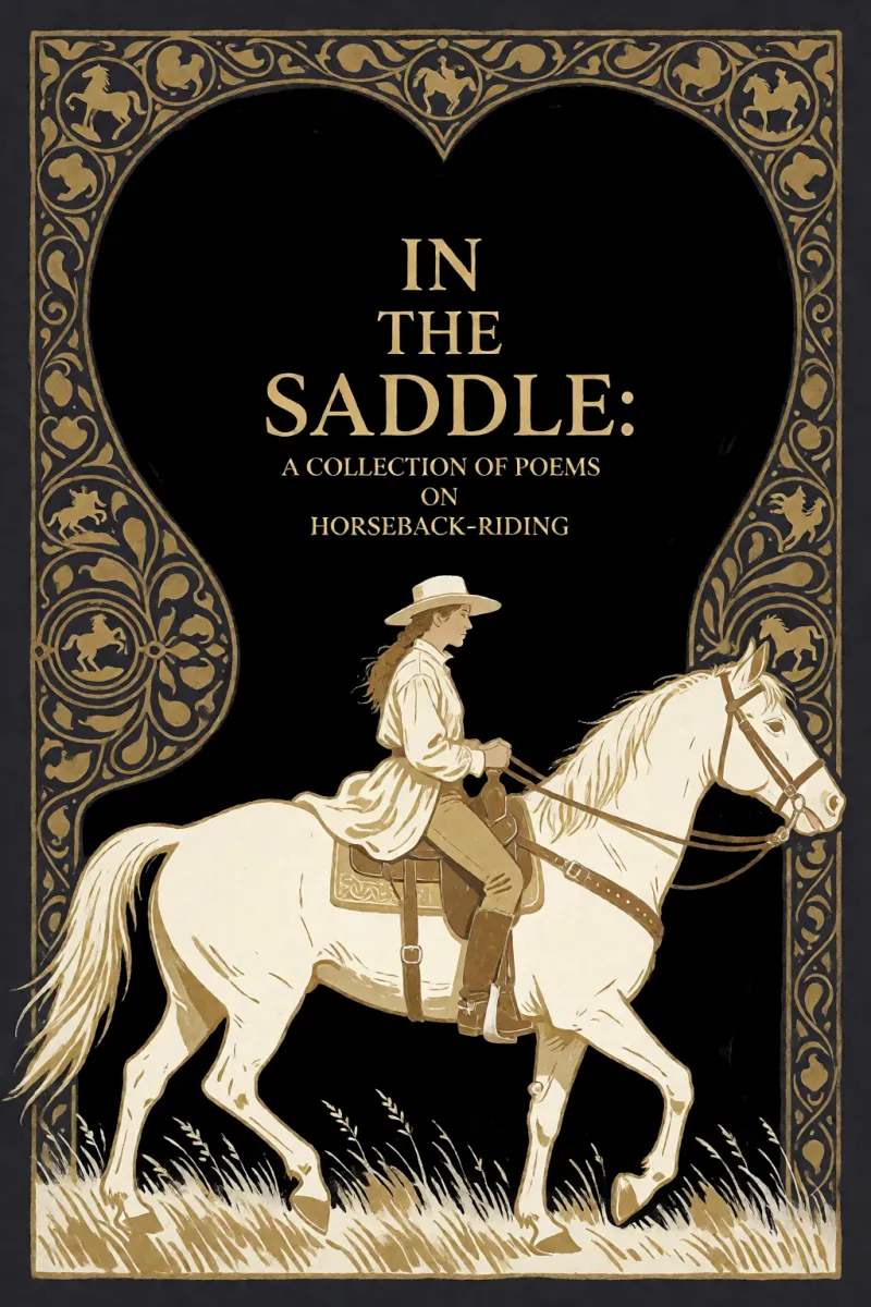 Cover of In the Saddle: A Collection of Poems on Horseback-Riding by Various