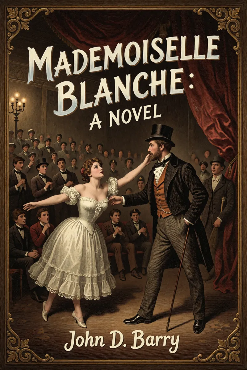 Cover of Mademoiselle Blanche: A Novel by John D. Barry