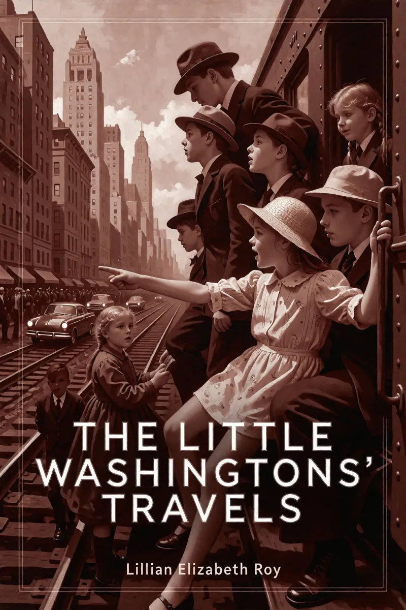 Cover of The Little Washingtons' Travels by Lillian Elizabeth Roy