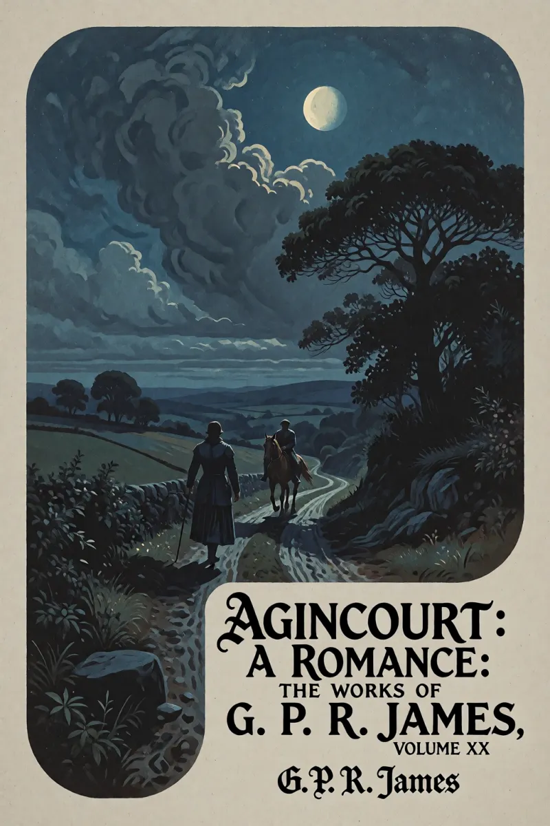 Cover of Agincourt: A Romance: The Works of G. P. R. James, Volume XX by G. P. R. James