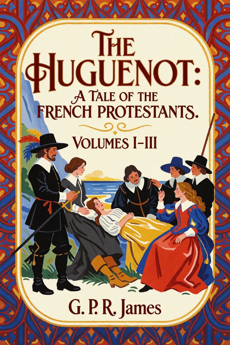 Cover of The Huguenot: A Tale of the French Protestants. Volumes I-III by G. P. R. James