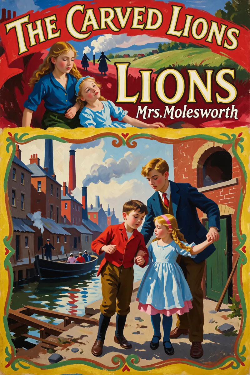 Cover of The Carved Lions by Mrs. Molesworth