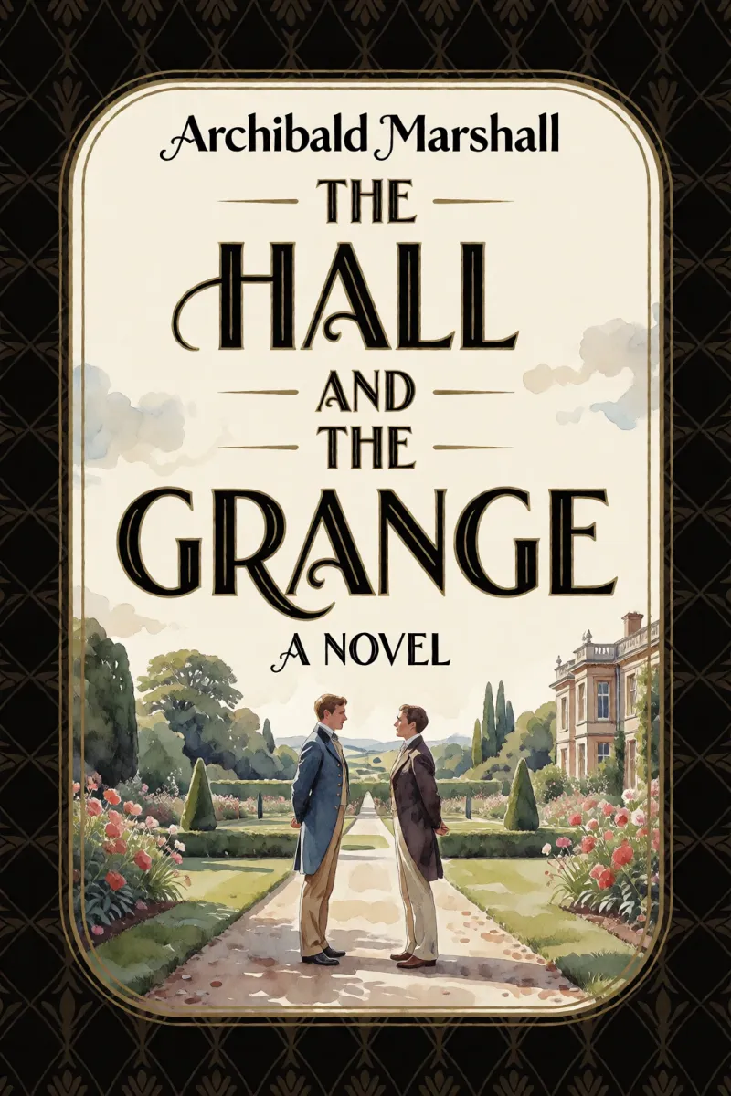 Cover of The Hall and the Grange: A Novel by Archibald Marshall