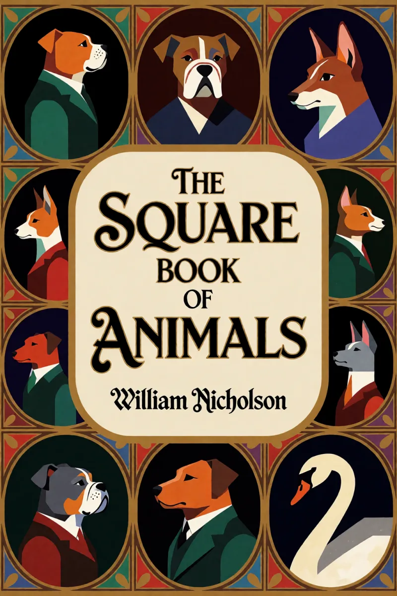 Cover of The Square Book of Animals by William Nicholson