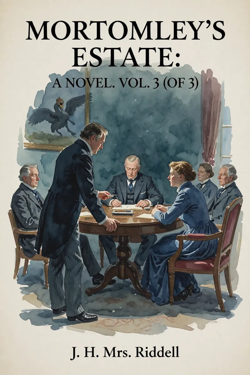 Cover of Mortomley's Estate: A Novel. Vol. 3 (of 3) by J. H. Mrs. Riddell