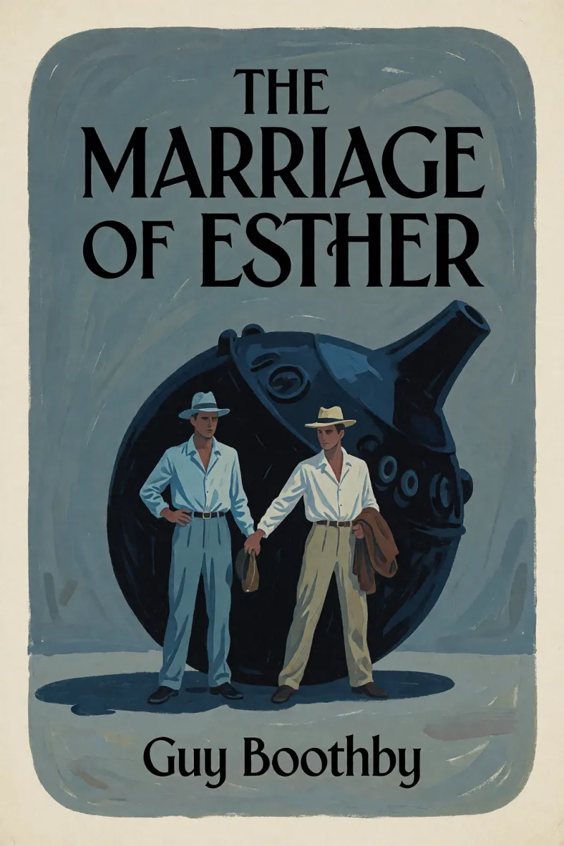 Cover of The Marriage of Esther by Guy Boothby