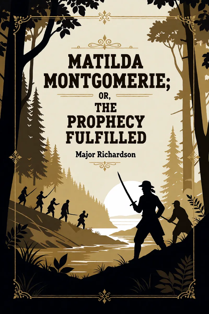 Cover of Matilda Montgomerie; Or, The Prophecy Fulfilled by Major Richardson