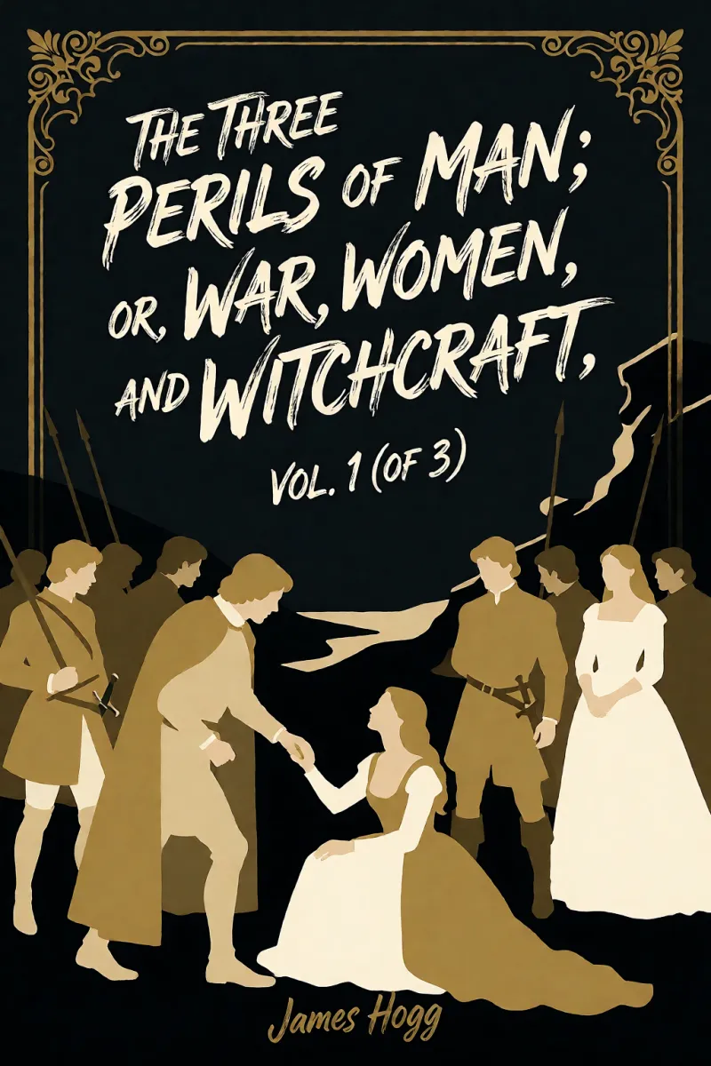 Cover of The Three Perils of Man; or, War, Women, and Witchcraft, Vol. 1 (of 3) by James Hogg