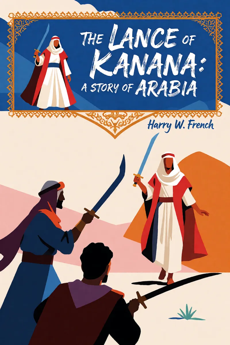 Cover of The Lance of Kanana: A Story of Arabia by Harry W. French