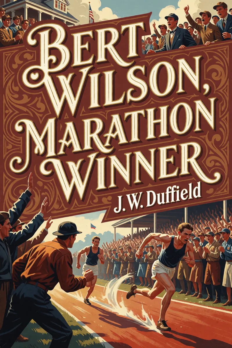 Cover of Bert Wilson, Marathon Winner by J. W. Duffield