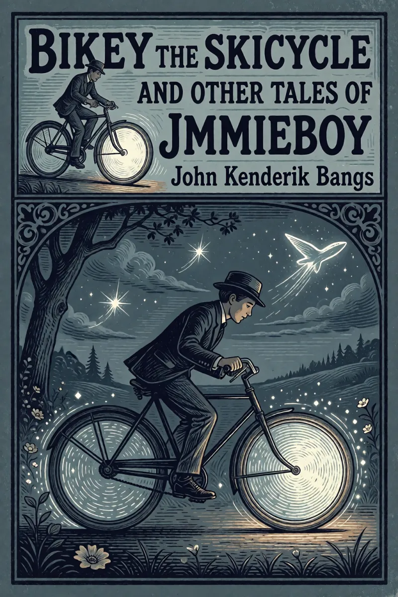 Cover of Bikey the Skicycle and Other Tales of Jimmieboy by John Kendrick Bangs