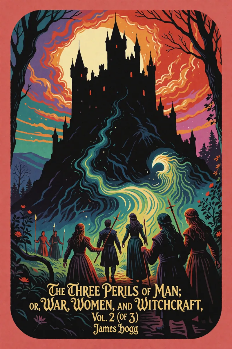 Cover of The Three Perils of Man; or, War, Women, and Witchcraft, Vol. 2 (of 3) by James Hogg