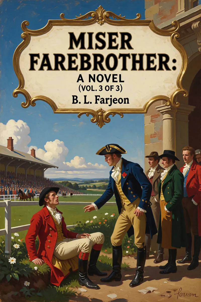 Cover of Miser Farebrother: A Novel (vol. 3 of 3) by B. L. Farjeon