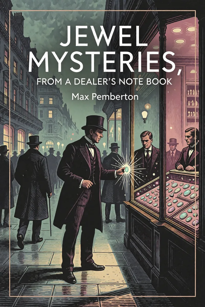 Cover of Jewel Mysteries, from a Dealer's Note Book by Max Pemberton