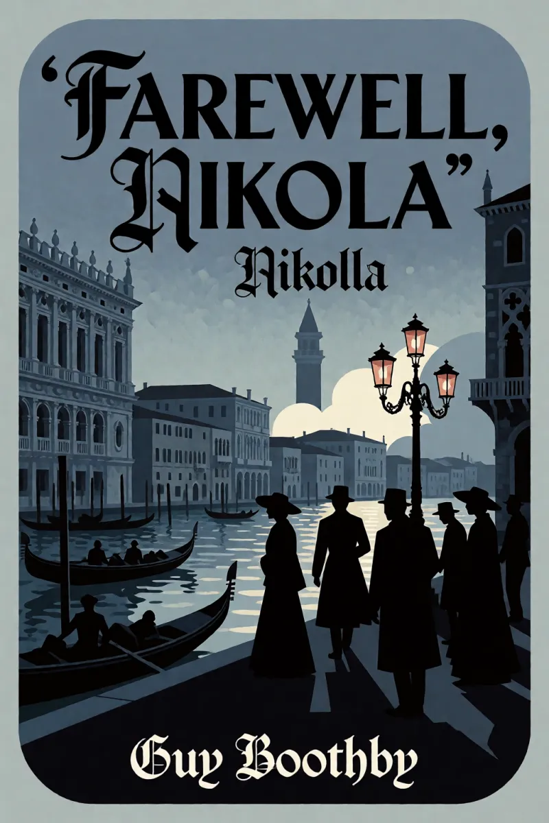 Cover of 'Farewell, Nikola' by Guy Boothby