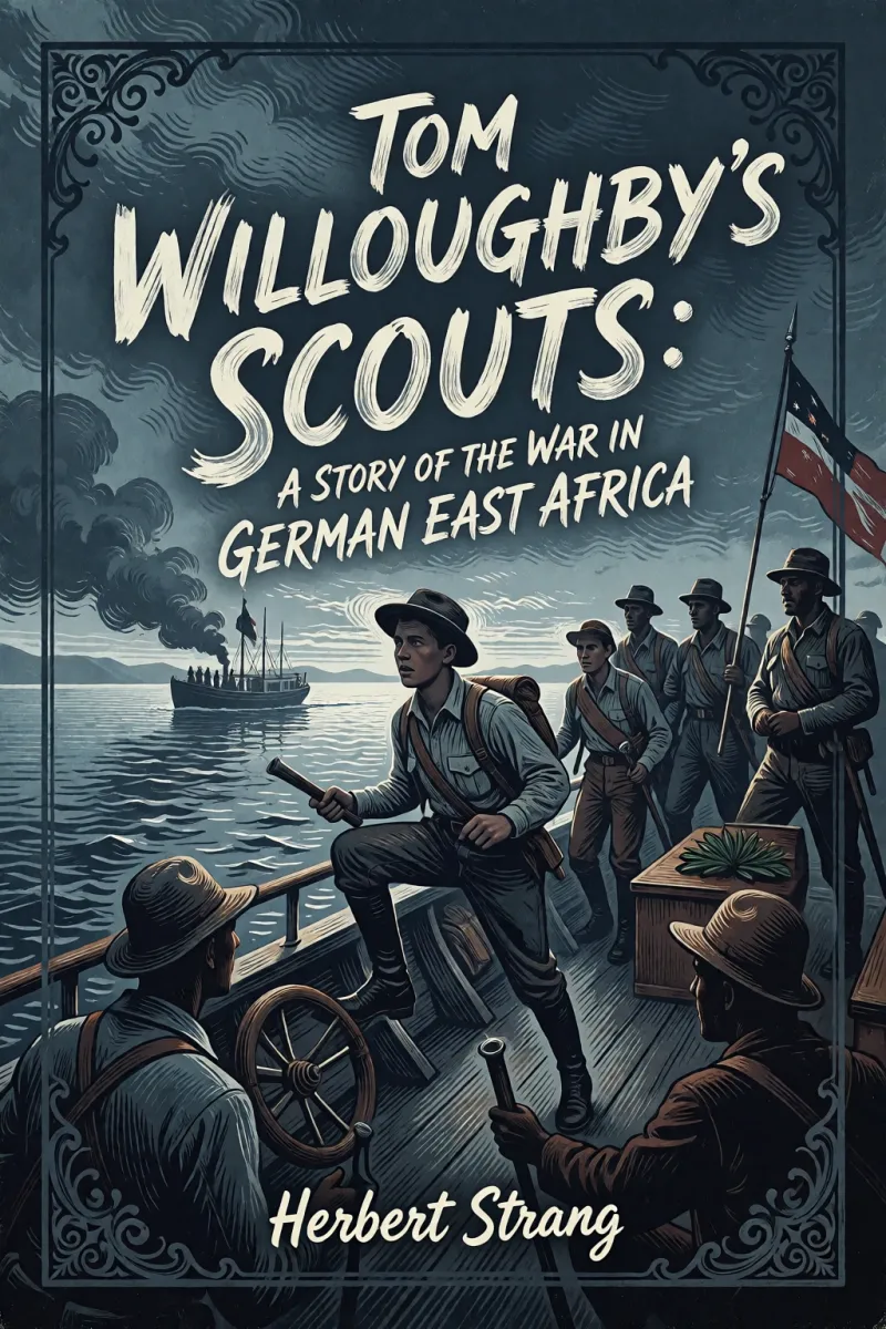Cover of Tom Willoughby's Scouts: A Story of the War in German East Africa by Herbert Strang