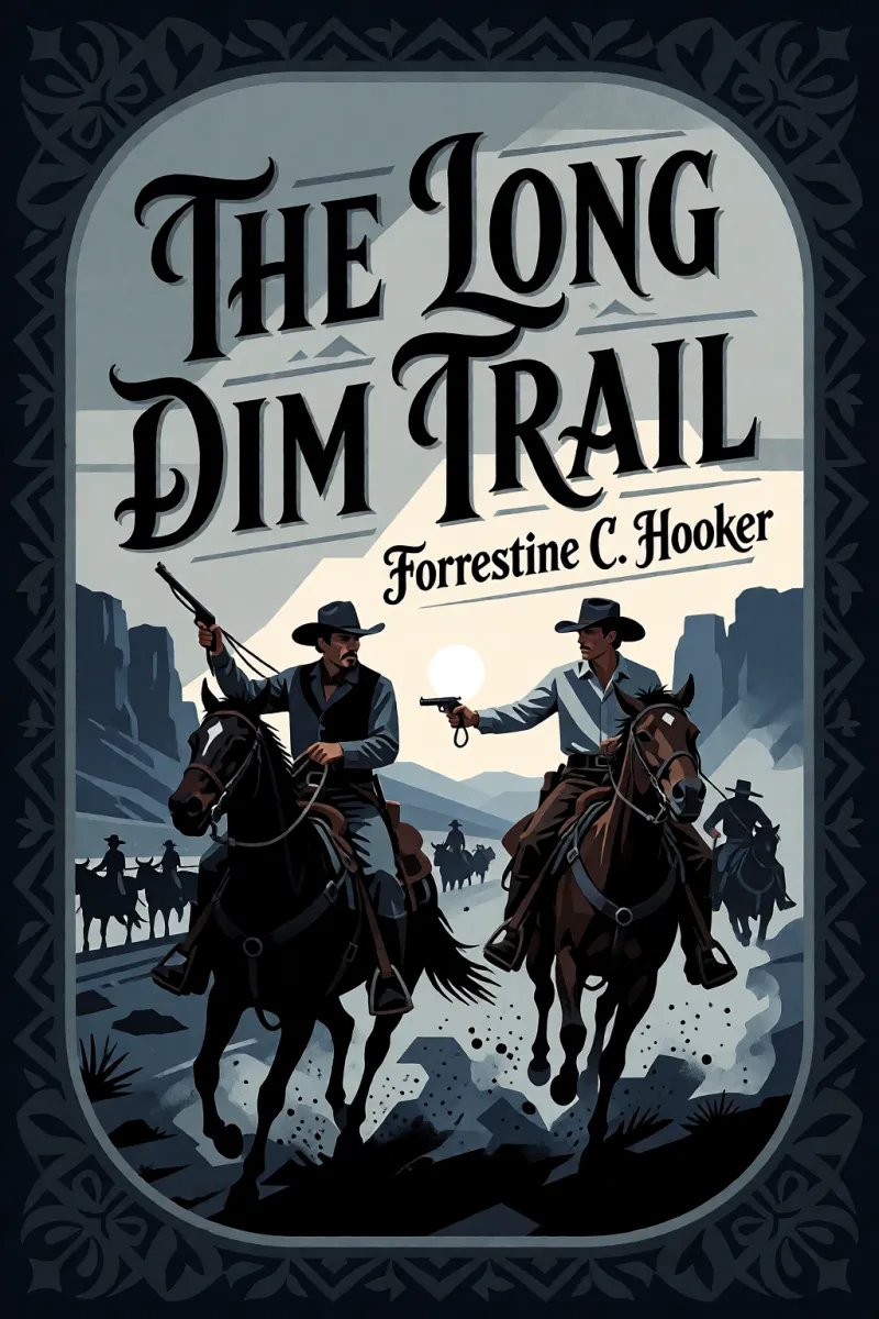 Cover of The Long Dim Trail by Forrestine C. Hooker