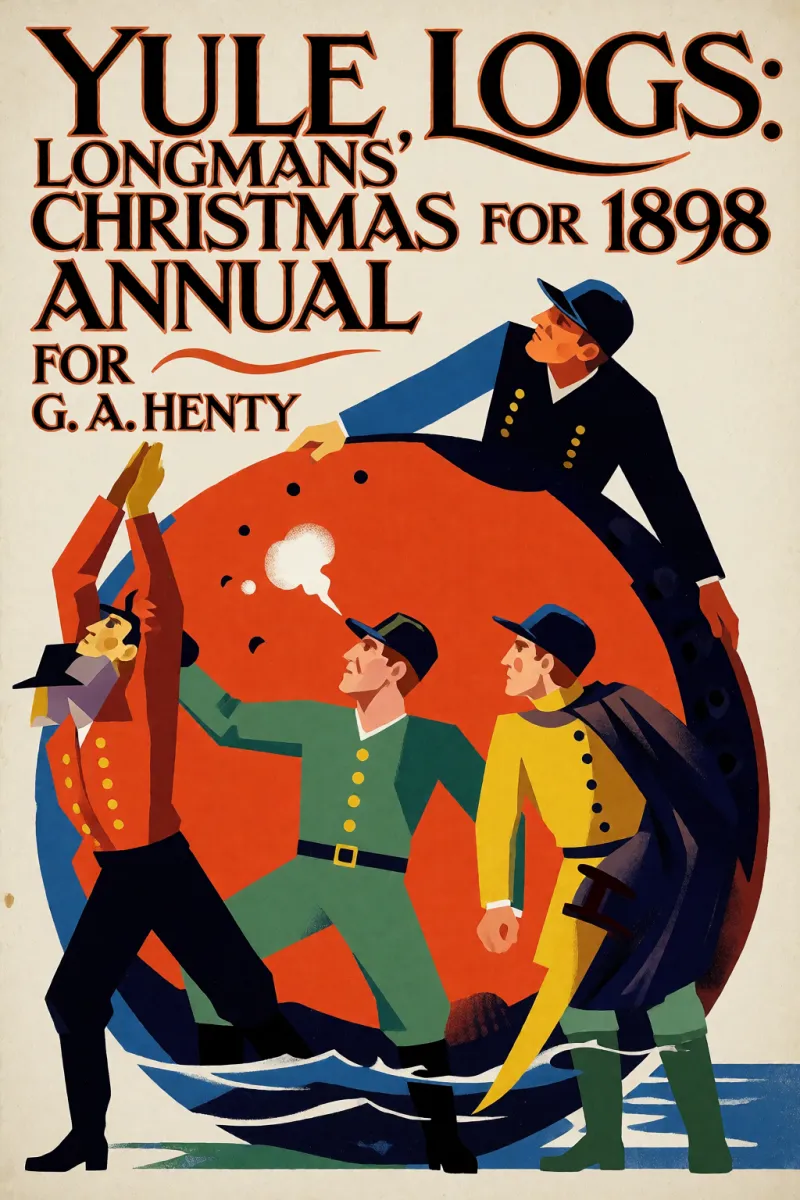 Cover of Yule Logs: Longmans' Christmas Annual for 1898 by G. A. Henty