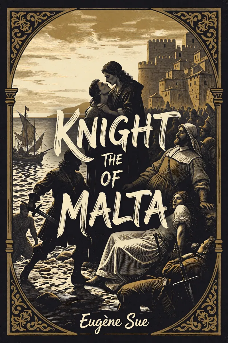 Cover of The Knight of Malta by Eugène Sue