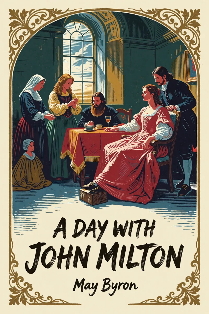 Cover of A Day with John Milton by May Byron