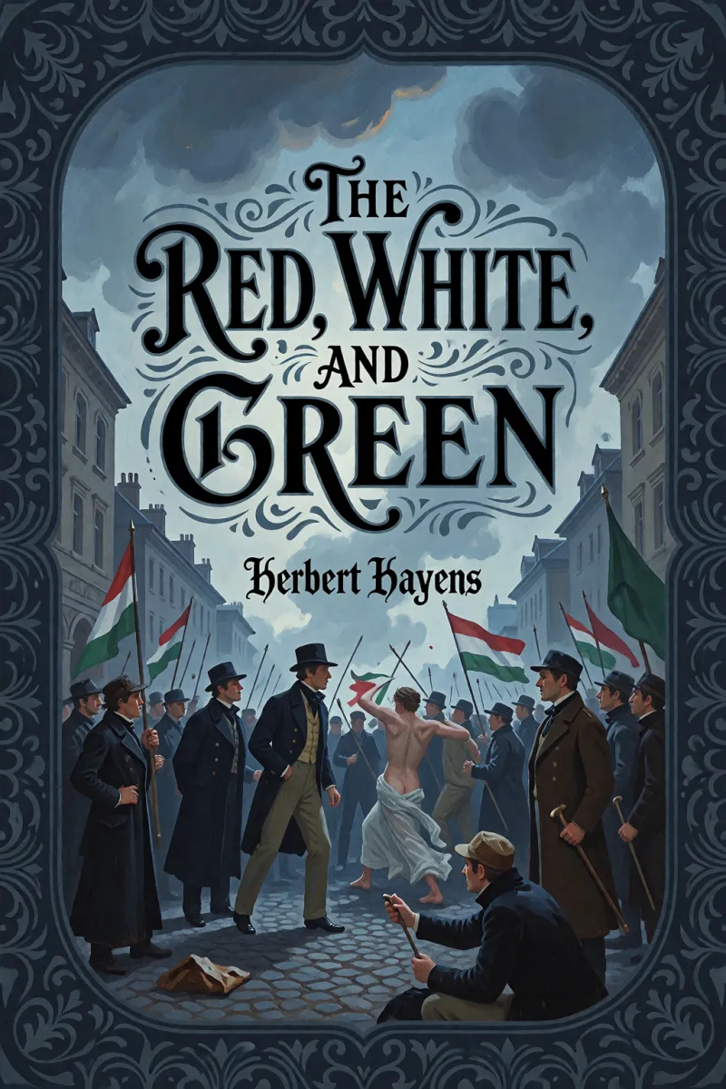 Cover of The Red, White, and Green by Herbert Hayens