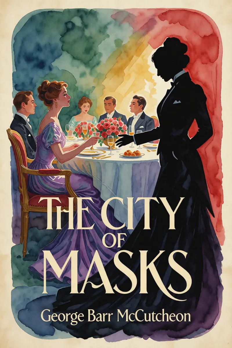 Cover of The City of Masks by George Barr McCutcheon