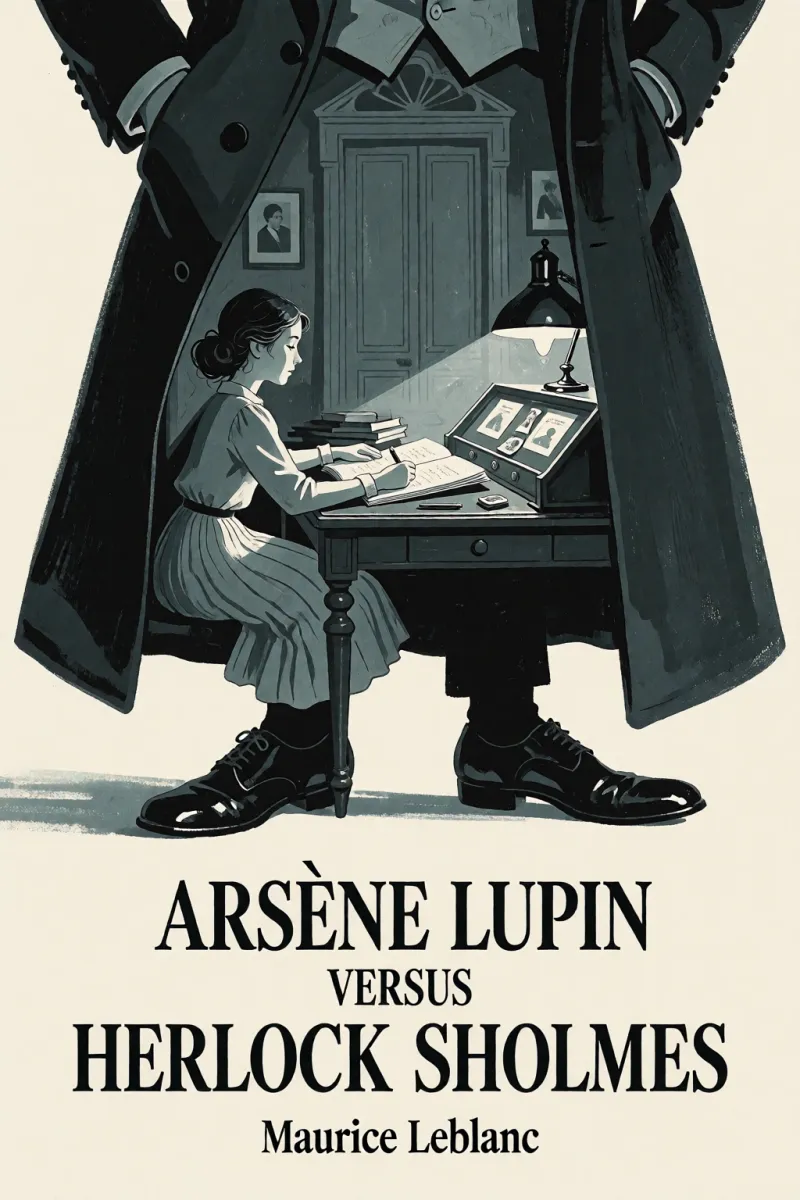 Cover of Arsène Lupin versus Herlock Sholmes by Maurice Leblanc