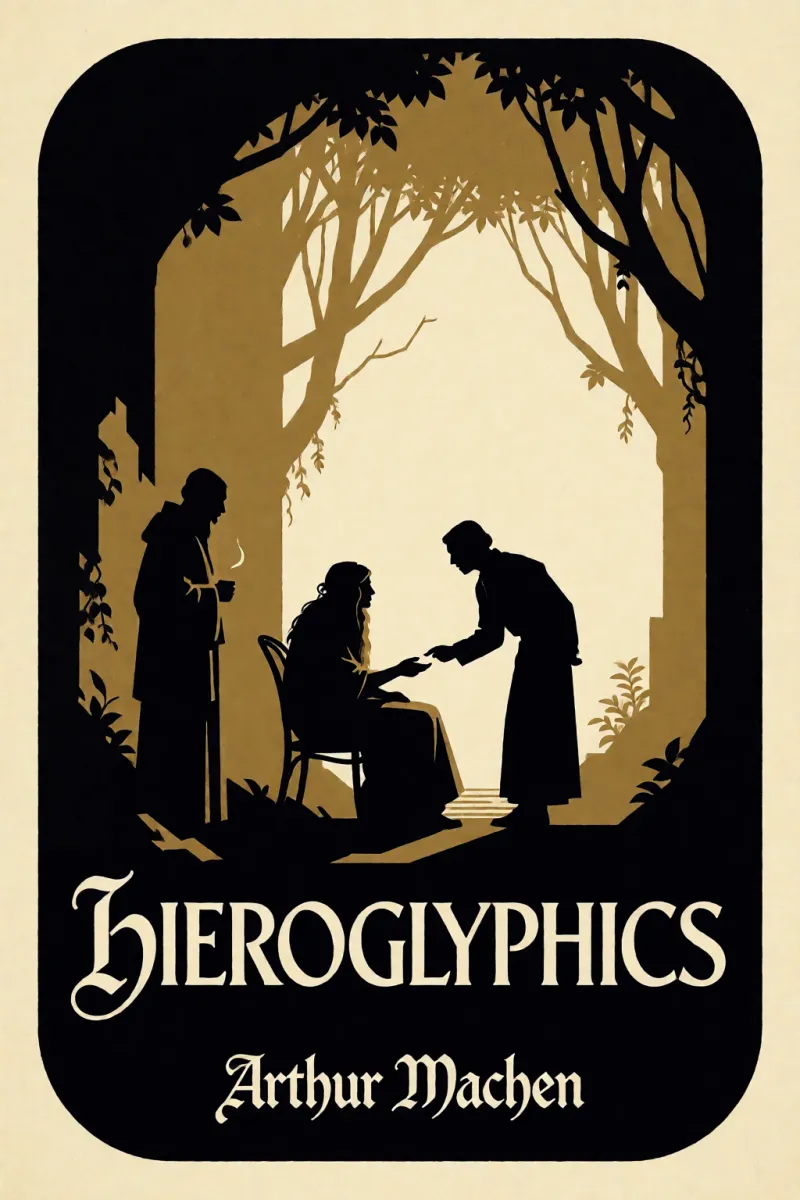 Cover of Hieroglyphics by Arthur Machen