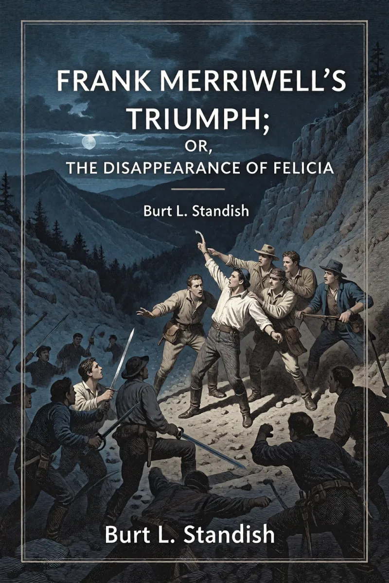 Cover of Frank Merriwell's Triumph; Or, The Disappearance of Felicia by Burt L. Standish