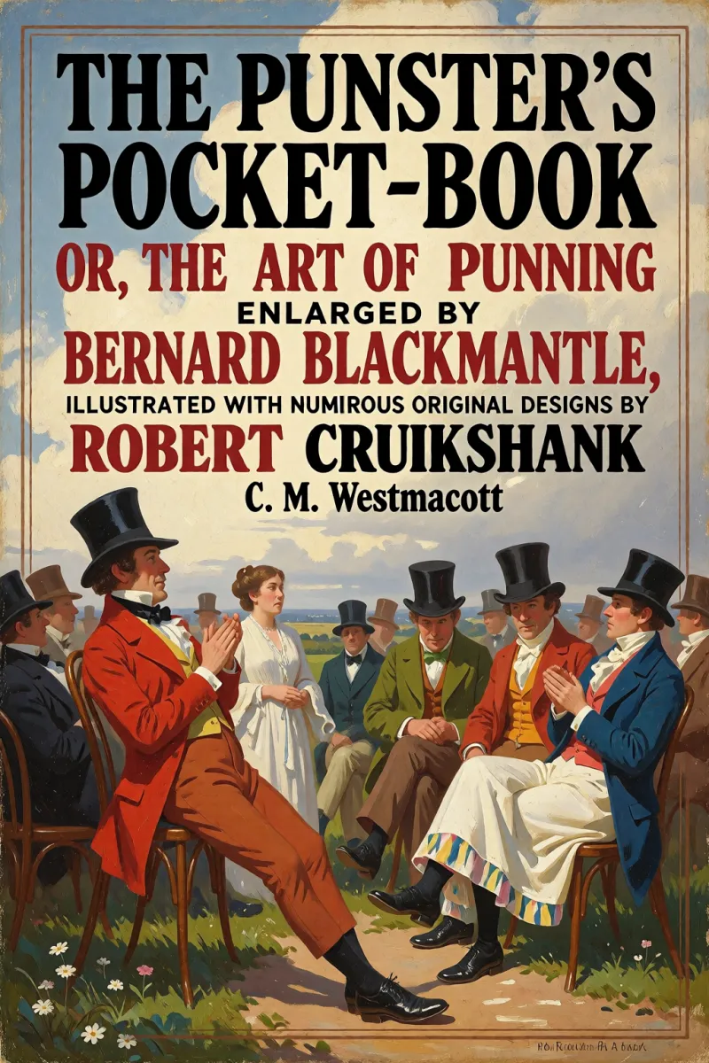 Cover of The Punster's Pocket-book: or, the Art of Punning Enlarged by Bernard Blackmantle, illustrated with numerous original designs by Robert Cruikshank by C. M. Westmacott