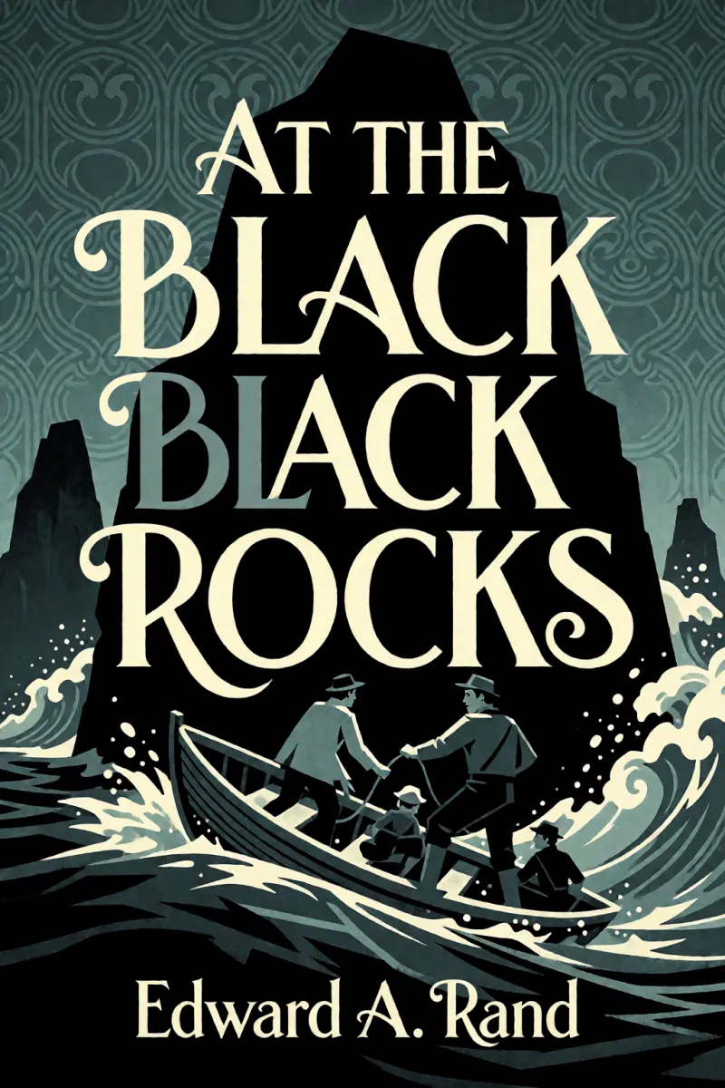 Cover of At the Black Rocks by Edward A. Rand