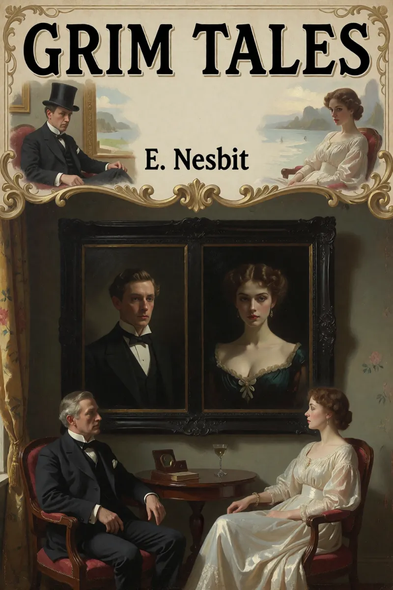 Cover of Grim Tales by E. Nesbit