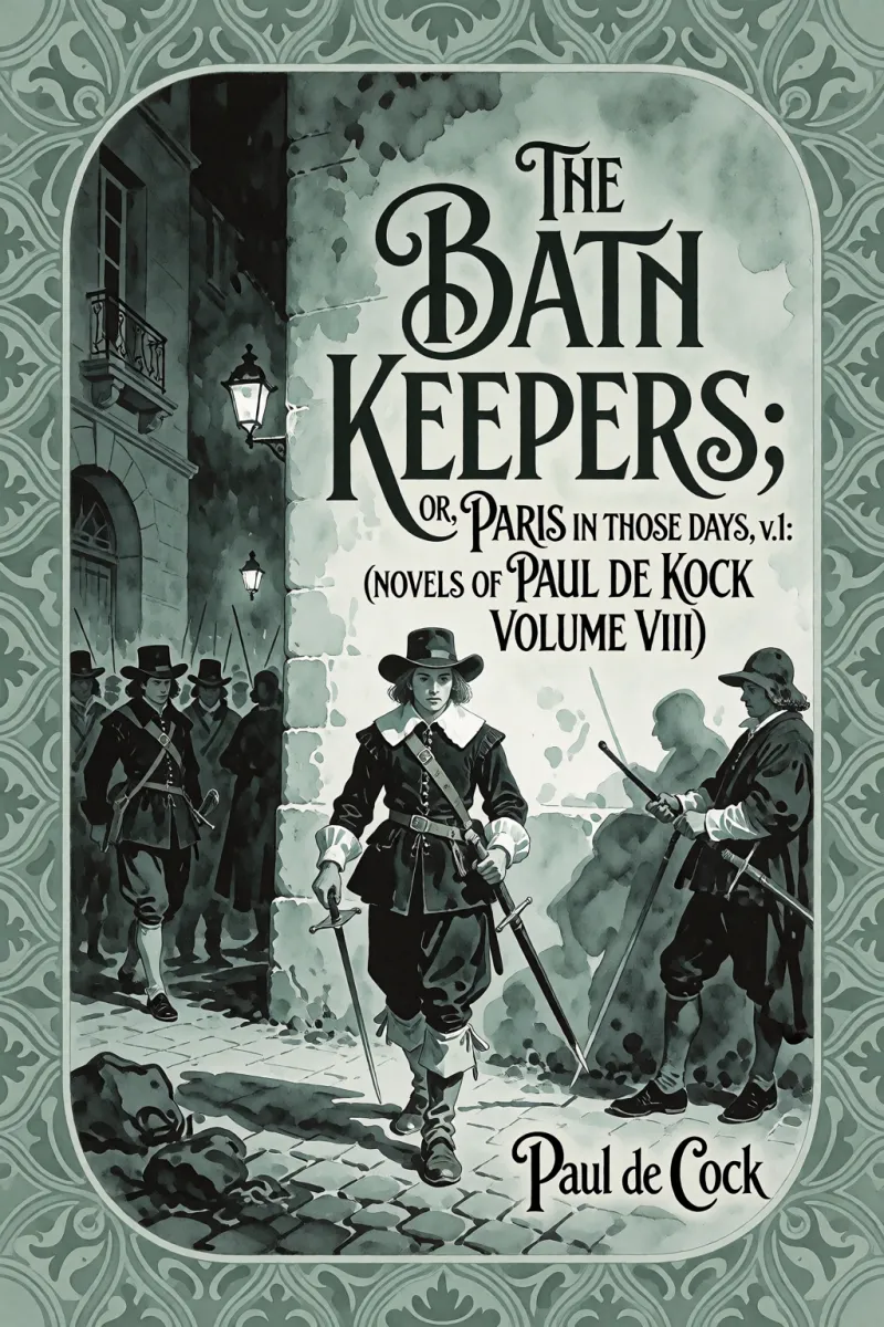 Cover of The Bath Keepers; Or, Paris in Those Days, v.1: (Novels of Paul de Kock Volume VII) by Paul de Kock