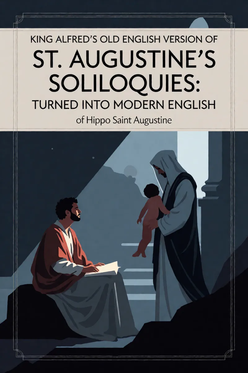 Cover of King Alfred's Old English Version of St. Augustine's Soliloquies: Turned into Modern English by of Hippo Saint Augustine