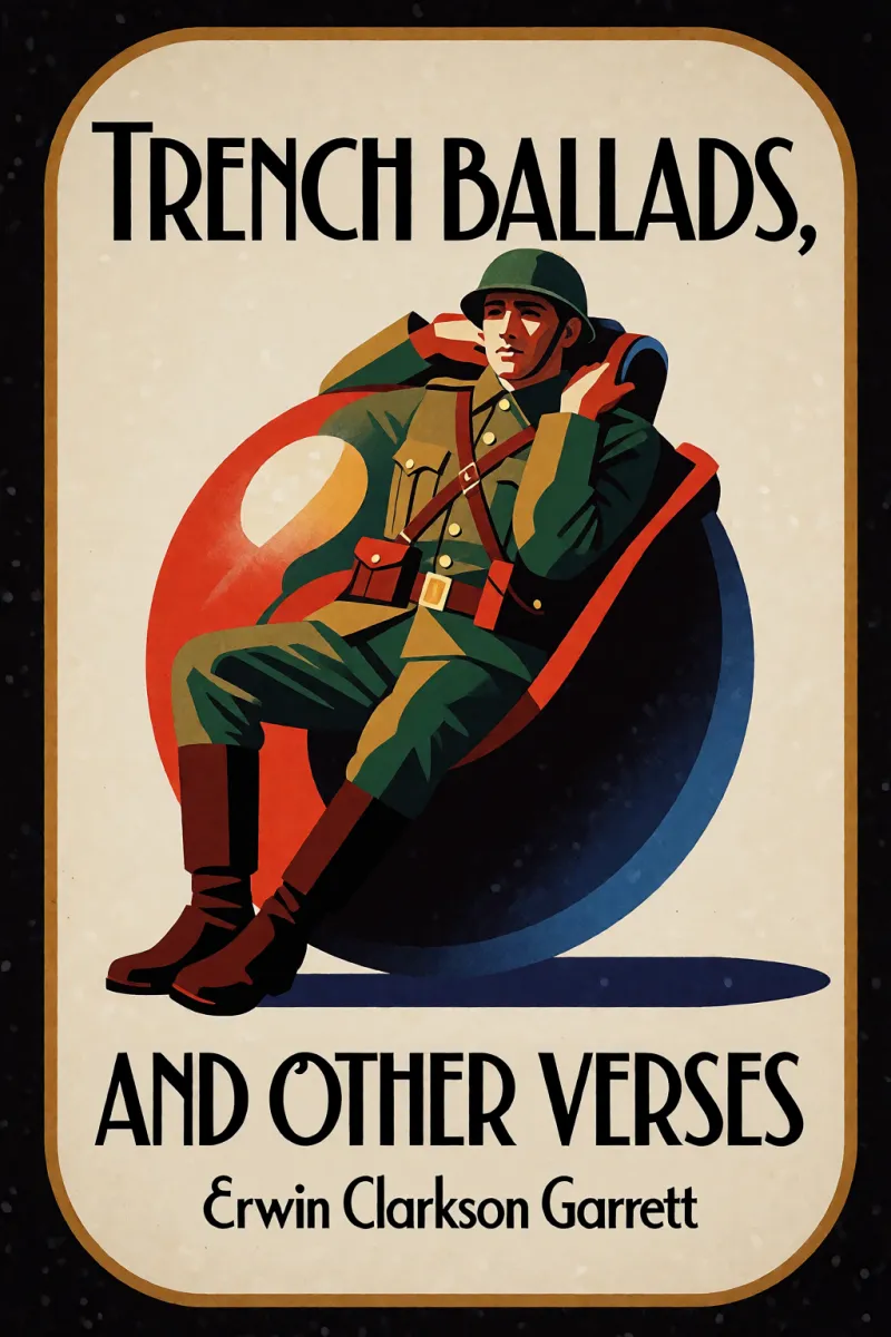 Cover of Trench Ballads, and Other Verses by Erwin Clarkson Garrett