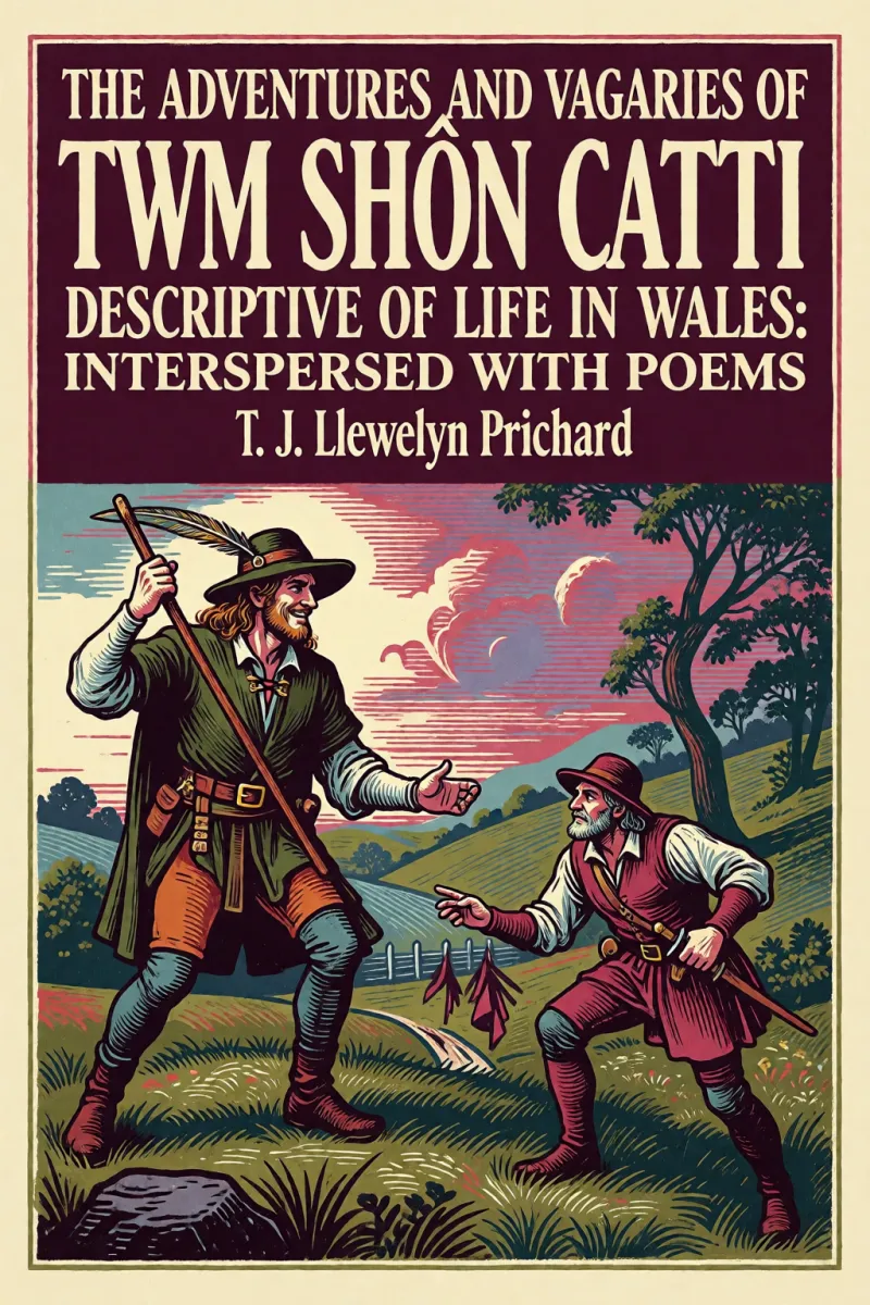Cover of The Adventures and Vagaries of Twm Shôn Catti: Descriptive of Life in Wales: Interspersed with Poems by T. J. Llewelyn Prichard